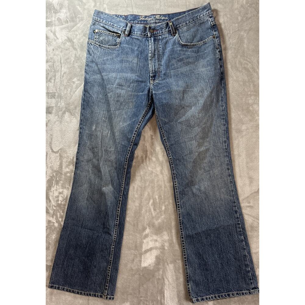 Indigo Palms Mens 38x32 Bootcut Classic Fit Western Cowboy Rodeo Casual